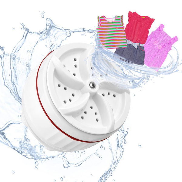 USB Mini Washing Machine Portable Ultrasonic Turbine Laundry Washer
