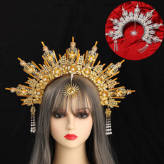 haloheadband, Goth, Lolita fashion, bridalweddingheadpiece