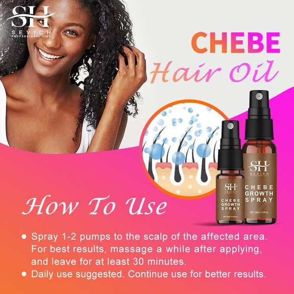 Sevich Chebe Hair Growth Spray Natural African Chebe Powder For Hair ...