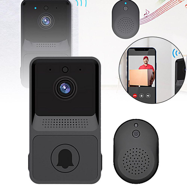 Smart Wireless WiFi Video Doorbell Visual Realtime IR Night