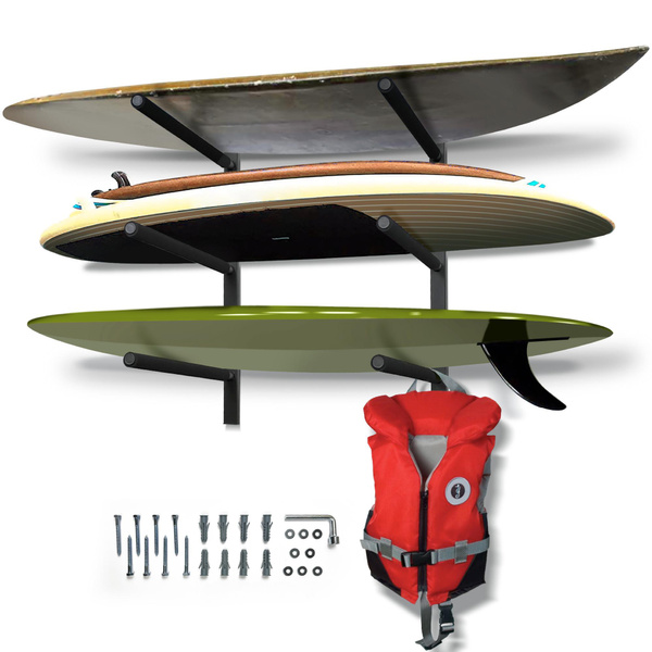 paddle board storage rack for dock