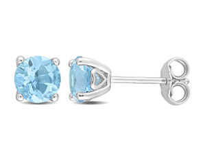 Blues, Sterling, Jewelry, Stud Earring