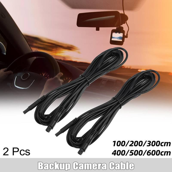 4 Pin Backup Camera Extension Cable Dash Camera Cord Wires Rear View