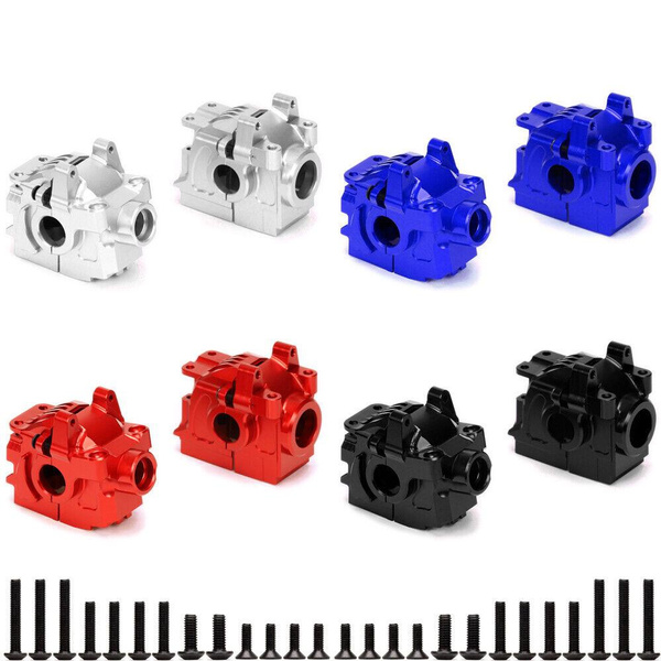 Traxxas Slash 4x4 6881 6880 - Alloggiamento Differenziale Anteriore/Posteriore TSH - Ricambio Originale Per Auto RC