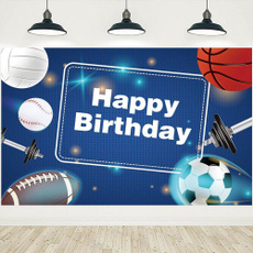decoration, Soccer, Basketball, partybanner