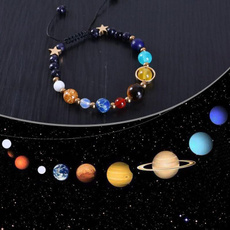 Bracelet, handwoven, adjustablebracelet, cosmic