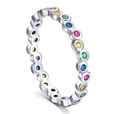 Fashion, 925 silver rings, rhinestonering, Wedding