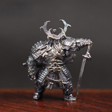 Brass, Toy, soldier, Vintage
