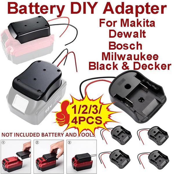 New DIY Battery Adapter Lithium Battery Conversion Adapters for