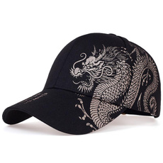 sports cap, outdoorsunhat, cottonhat, dragon