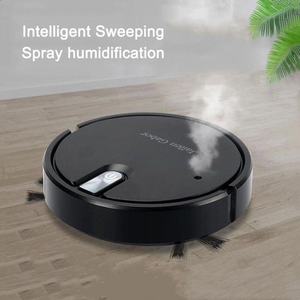 Robot Vacuum Cleaner Mop Wet and Dry 3000MAh Smart Washing Vacuum ...