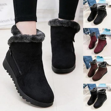 ankle boots, causalshoe, Winter, Flats