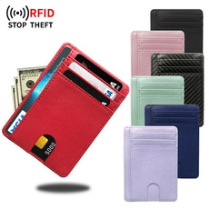 portable, card slots, PU, leather