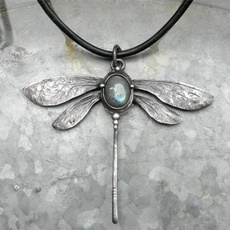 dragon fly, Rope, 925 sterling silver, Jewelry