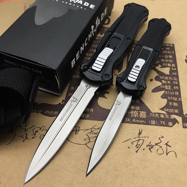 New BM Infidel Dagger OTF Spring Assisted Tactical Knife Automatic