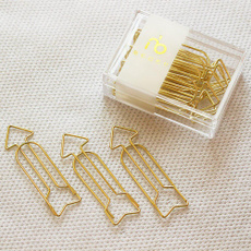 gold, Clip, Bookmarks, Office & School Supplies
