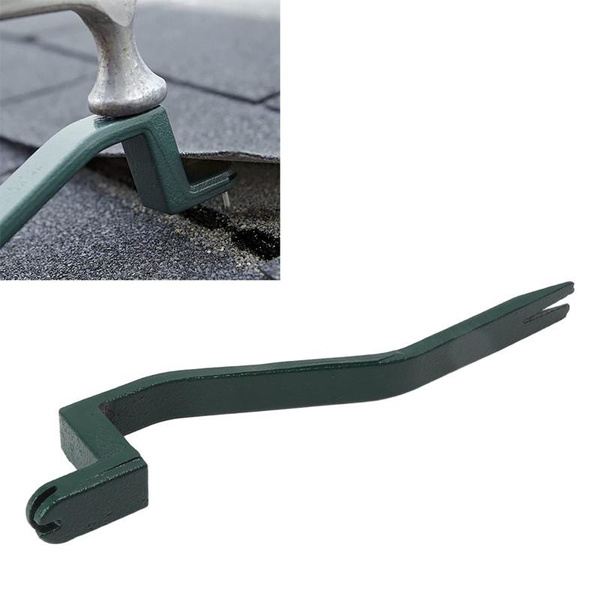 Iron Roof Shingle Removal Tool Roof Snake Nail Remover Pry Bar Shingle ...