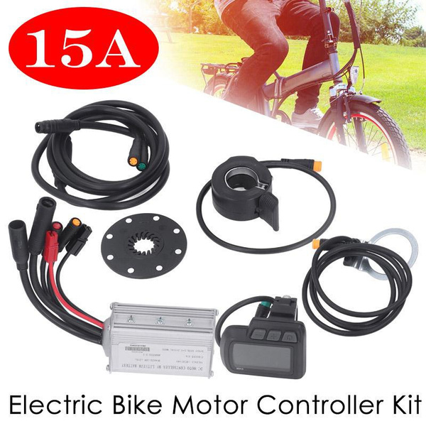 Electric Bike Motor Controller 15A Electric Bike Modification Kit With ...