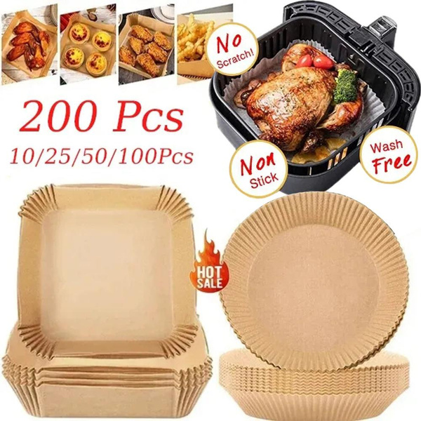 Non-Stick Air Fryer Disposable Paper Liner Special Barbecue Baking