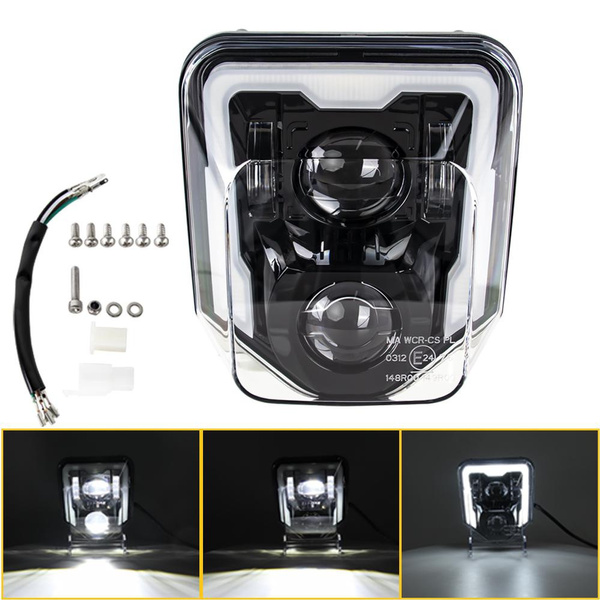 2024 For Husqvarna 701 Enduro 701 Supermoto LED Headlight E24 EMARK 2024 For Husqvarna 701 Enduro 701 Supermoto LED Headlight E24 EMARK