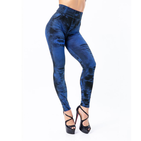 Women's Push Up Seamless High Waist Slim Leggings Elastic Jeggings Denim  Pants | eBay