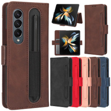 case, samsungzfold3case, Samsung, leather