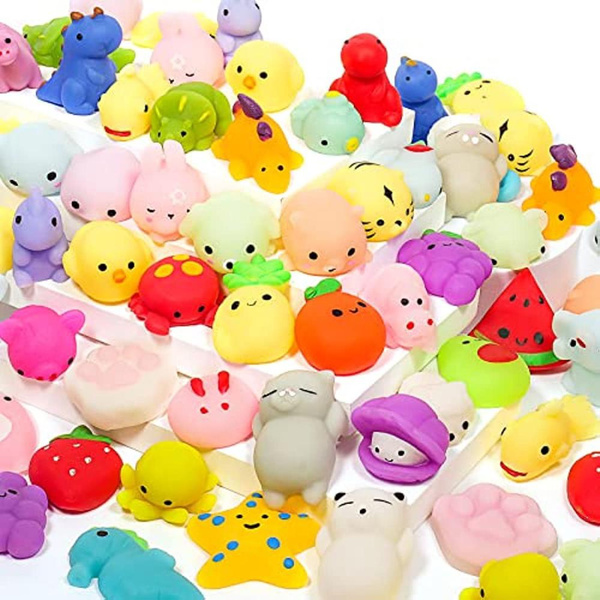 Mochi Squishy Toys, Kawaii Squishies for Kids Party Favors, Mini Animal  Squishies Stress Relief Fidget Toys for Boys & Girls Birthday Gifts,  Classroom Prize, Goodie Bags Stuffers