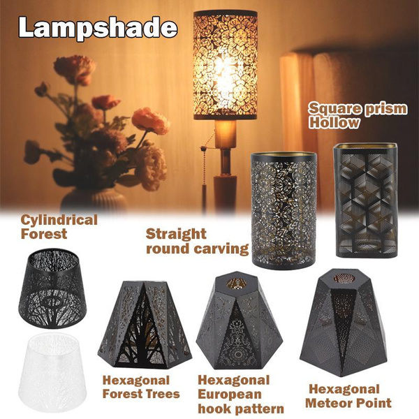 Patterned lamp shades hot sale for table lamps