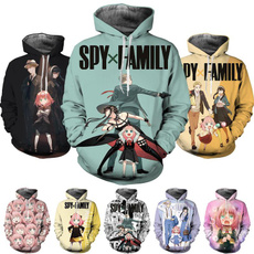 spyxfamily, Funny, Fashion, 3D hoodies