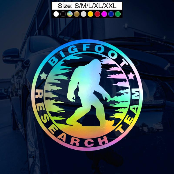 1PC Bigfoot Savage Universal JDM Stickers Savage Self-adhesive Vinyl ...