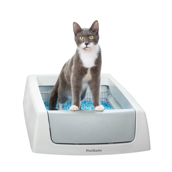 ScoopFree Classic Self-Cleaning Litter Box - No Scooping Required ...