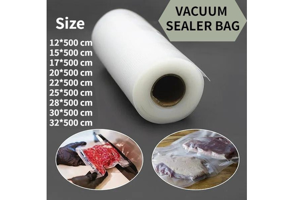 Kitchen Food Vacuum Bag Storage Bags for Vacuum Food Sealer Bags Keep Food  Fresh Kitchen Accessories12/15/20/25cm*500cm