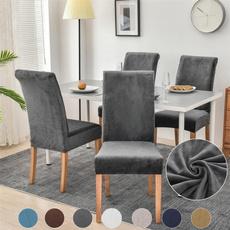 chaircoversdiningroom, Home & Kitchen, chaircover, velvet