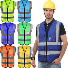 Vest, Cycling, safetyclothing, zippers