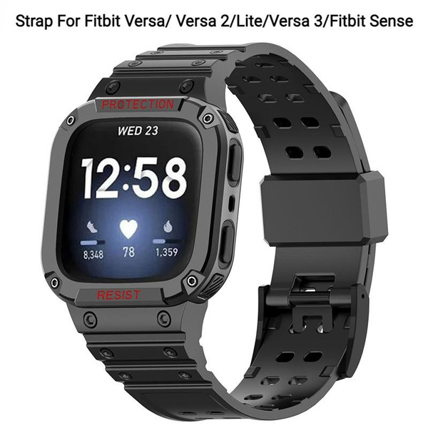 Protector Pantalla Fitbit Versa 2 Funda Protectora Completa TPU Para Fitbit Versa 2 - Transparente, De Silicona, Con Protección De Pantalla Y Parachoques Tapa Trasera IPhone 12