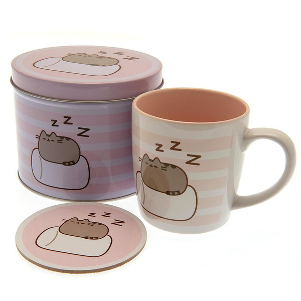 Pusheen Mug and Coaster Set | Wish