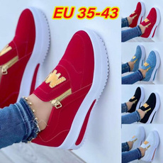 casual shoes, wedge, Sneakers, Fashion