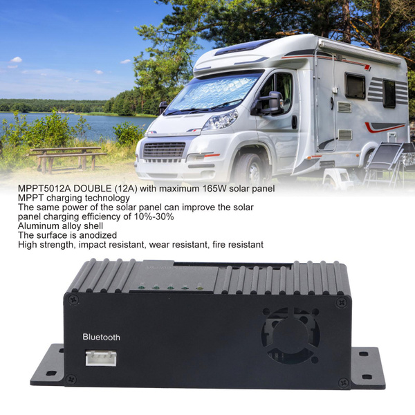 1 PCS RV MPPT Solar Charge Controller 12V Dual Battery Charging Support ...