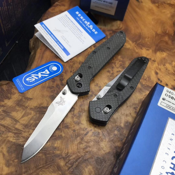 Benchmade 940 9401 Osborne Reverse Tanto Pocket Knives Bearing System