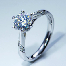 White Gold, Women, DIAMOND, wedding ring