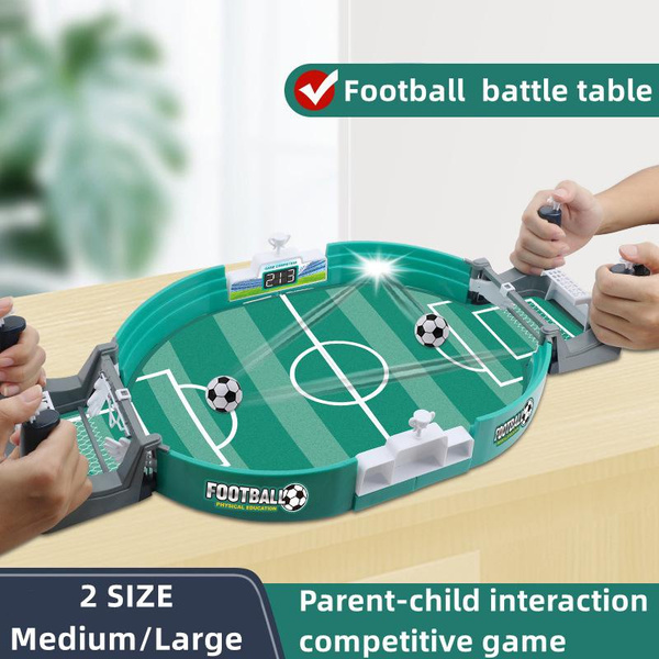 Mini Table Sports Football Soccer Arcade Party Games Double Battle Interactive Toys for Children