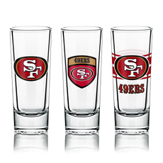 Football, SAN FRANCISCO 49ERS, shotglas, 49ers