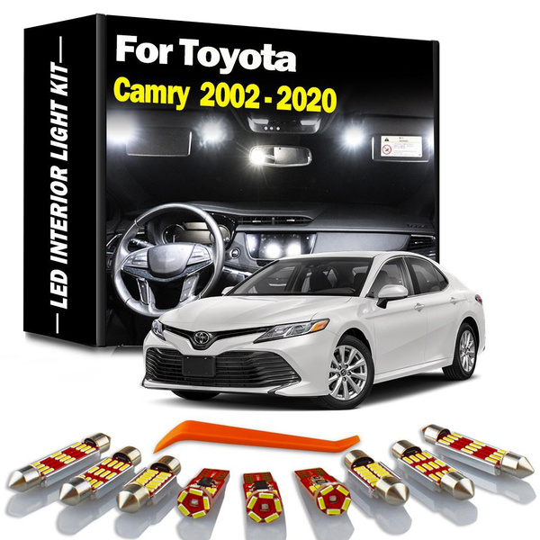 thumbnail image 2 of 14-Piece White LED Interior Light Kit For Toyota Camry (2012-2024) – Includes Installation Tool 2 of 5