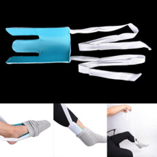 non-slip, sockhelper, portable, stretching