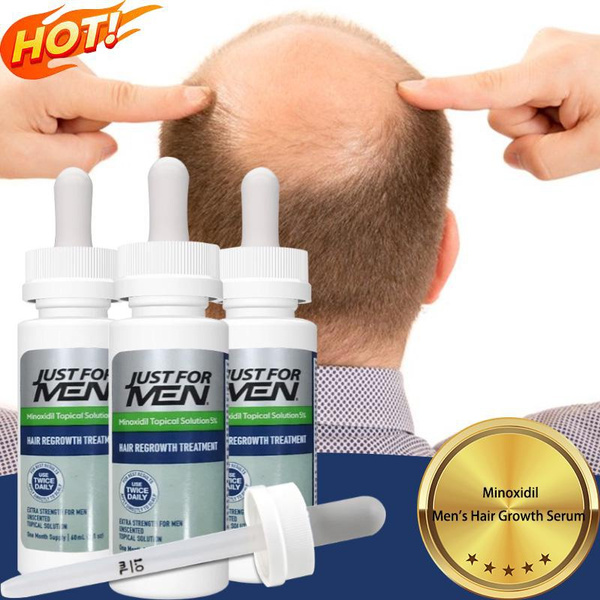 5% Minoxidil Extra Strength Hair Growth Treatment For Men, Topical ...