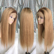 brazilianvirginhumanhairwig, wig, lacefronthumanhairwig, ombreblondehairwig