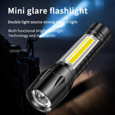 Mini, led, rechargeableledflashlight, lightforcamping