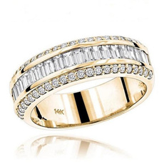 DIAMOND, Joyería de pavo reales, gold, rings for women