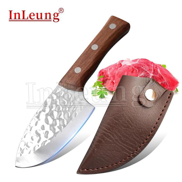 Multifuntion Kitchen Hunting Knife Handmade Boning Knife 3" Meat