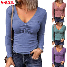 shirtsforwomen, Plus Size, long sleeved shirt, pullover sweater